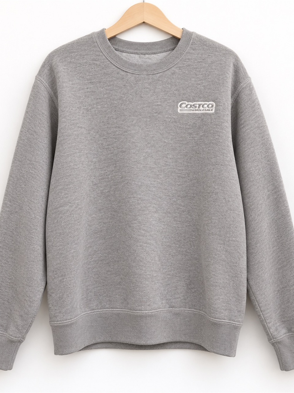 Kirkland Signature Costco Gray Crewneck Sweatshirt Unisex